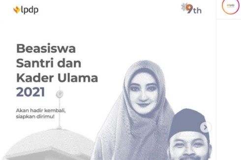 LPDP Buka Beasiswa Penuh S2-S3 2021 bagi Santri, Ini Ketentuannya