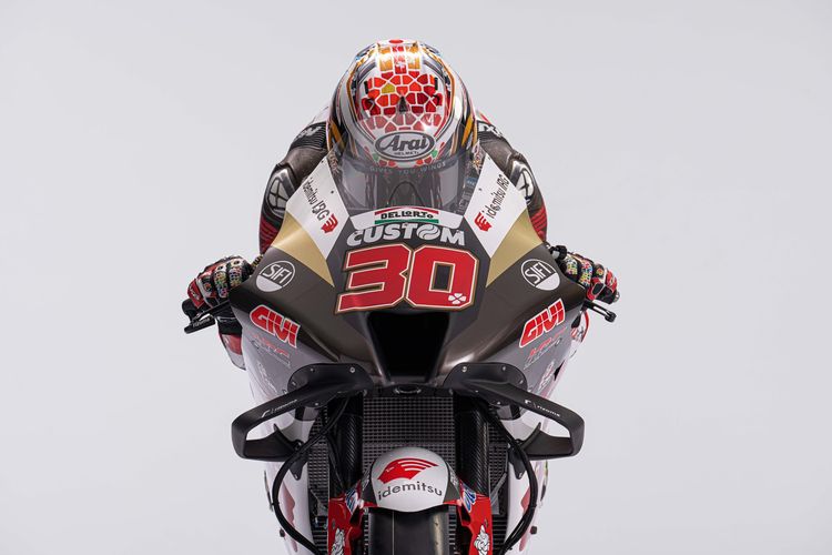 LCR Honda resmi mengungkap sepeda motor yang dipakai Takaaki Nakagami pada MotoGP 2022. 