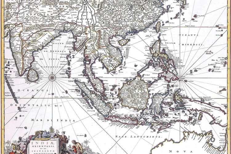 Peta Nusantara dan Dunia