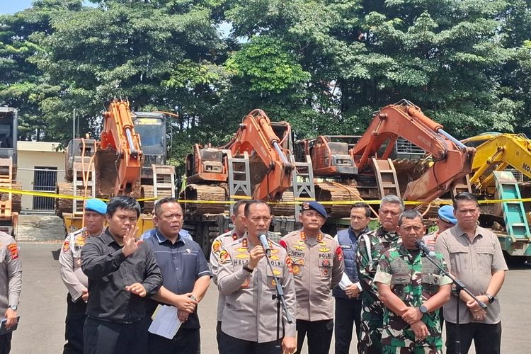 Tambang Emas Ilegal di Way Kanan Lampung Hasilkan Rp 2,8 Miliar Per Hari