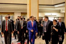 Menko Airlangga Dampingi Presiden Joko Widodo pada KTT G7 di Jepang