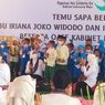 Begini Momen Akrab Iriana Jokowi dengan Siswa TK di Sragen