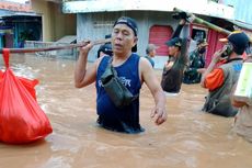 Banjir di Karawang Meluas ke 30 Kecamatan, 3.396 Orang Mengungsi, 1 Meninggal
