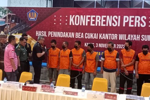 9 Orang Jadi Tersangka Penyelundupan Rokok Ilegal dan Pakaian Bekas, Negara Rugi Miliaran Rupiah