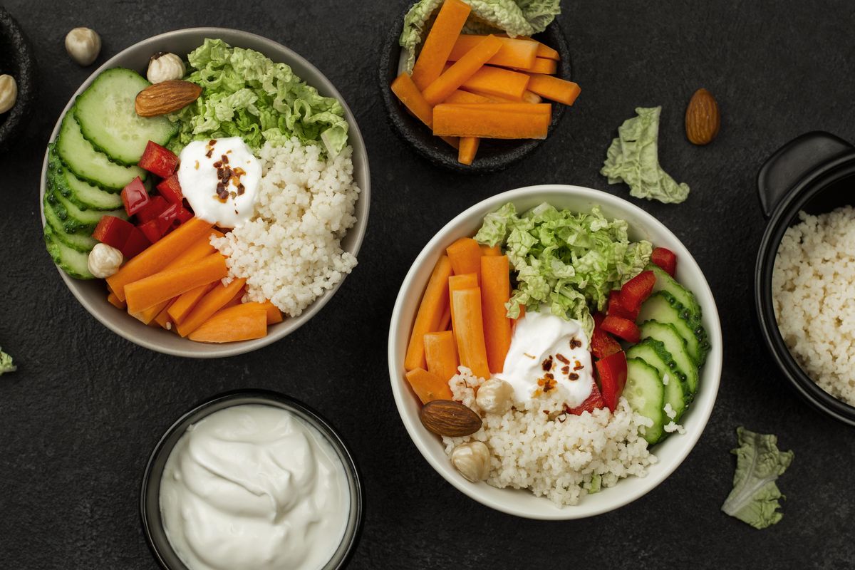 Ilustrasi kuskus salad
