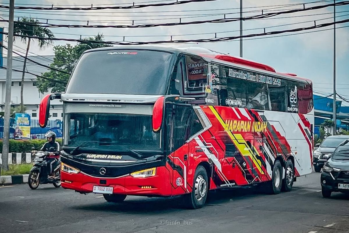 Bus baru PO Harapan Jaya