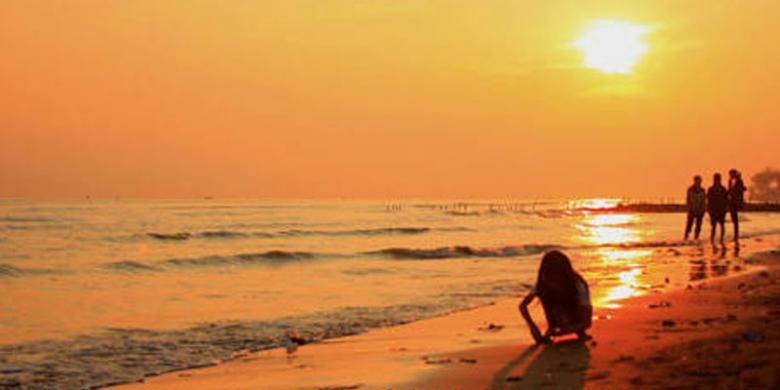 Pantai Widuri di Pemalang, Jawa Tengah.