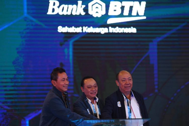 Rapat kerja PT Bank Tabungan Negara (Persero) Tbk di Jakarta, Senin (28/1/2019).