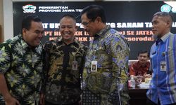 Bertemu Pj Gubernur Jateng, Bupati Arief Minta Ruas Jalan Provinsi di Blora Diperbaiki 