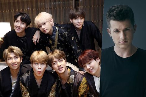 BTS dan Charlie Puth Akan Berkolaborasi di MGA 2018