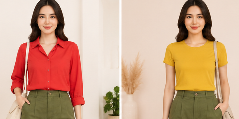 Bingung celana hijau cocok dengan baju warna apa? Simak 22 kombinasi warna terbaik, dari putih, hitam, cream hingga maroon.