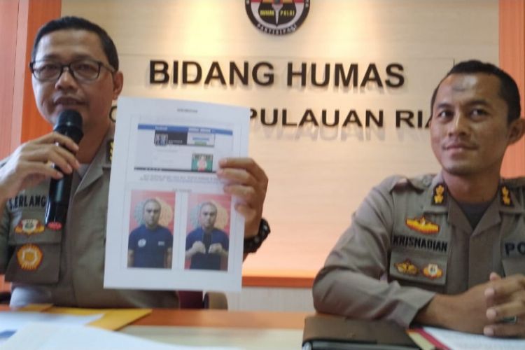 Encep Wawan alias Surya Permana M Reza alias Reza Permana (36) narapidana (Napi) Lapas Narkotika Klas II A Kabupaten Bandung, Jawa Barat akhirnya ditangkap Cyber Ditreskrimsus Polda Kepri.