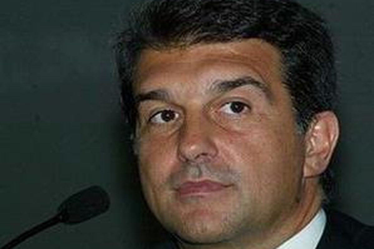 Presiden Barcelona, Joan Laporta.