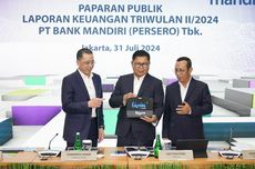 Bank Mandiri Raup Laba Bersih Rp 26,6 Triliun pada Semester I 2024