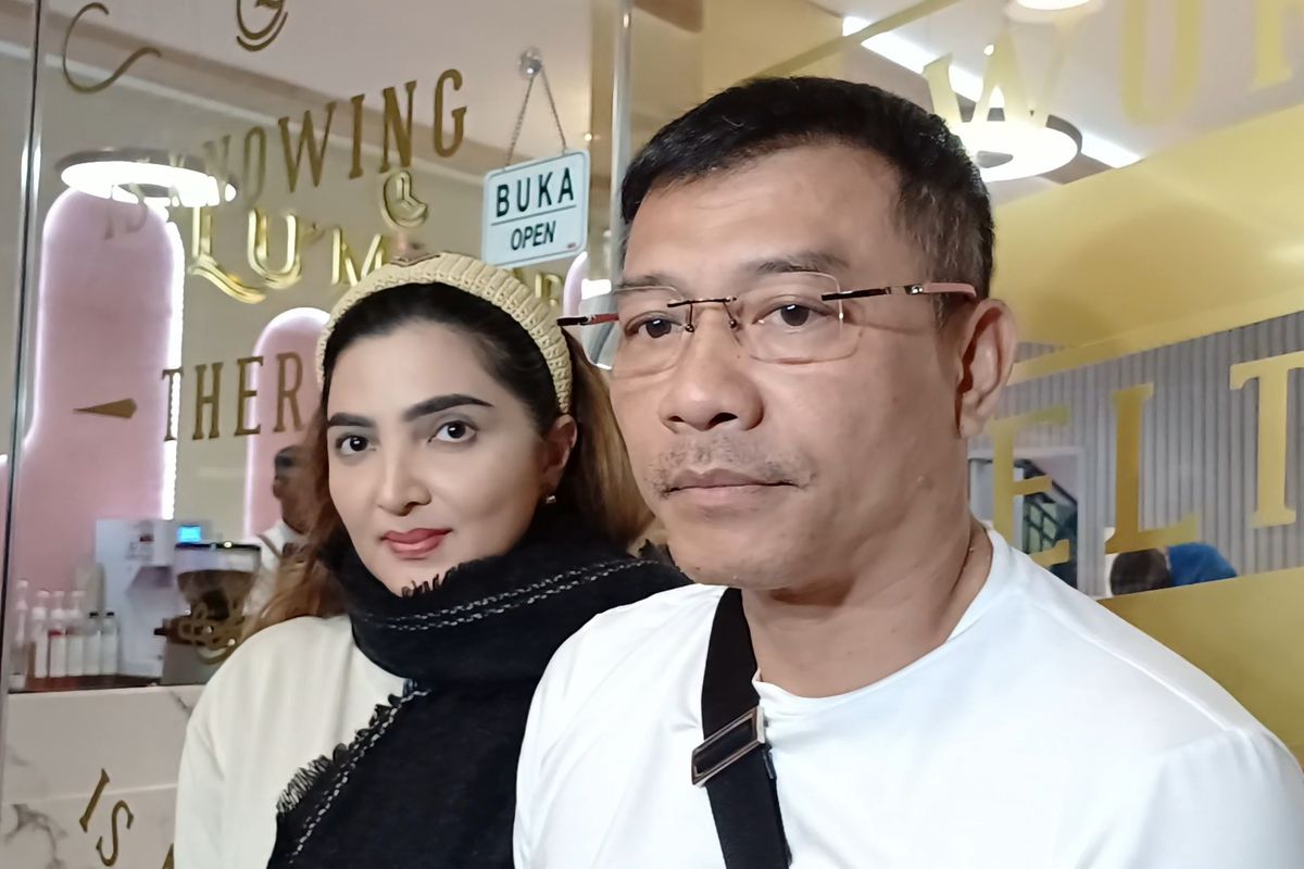 Ashanty dan Anang saat ditemui di daerah Panglima Polim, Jakarta Selatan, Selasa (21/5/2024). 