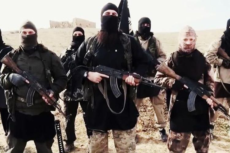 Screenshot dari video propaganda ISIS