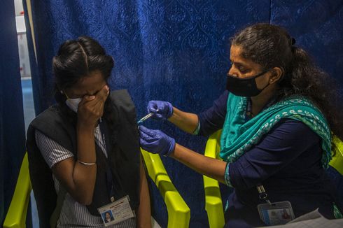 Khawatir Dampak Varian Omicron, India Perluas Vaksinasi Covid-19 untuk Remaja 15-18 Tahun