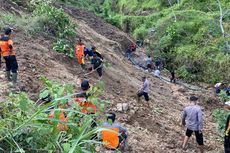 Longsor Terjang Wonogiri, Satu Orang Hilang