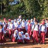 Sekolah di Bandung Barat Hancur Diterjang Pergerakan Tanah, Puluhan Siswa Terpaksa Belajar di Lapangan Bola