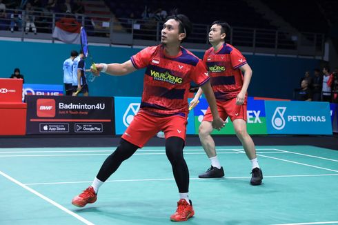 Hasil Malaysia Open 2023: Ahsan/Hendra Menangi Duel Merah-Putih