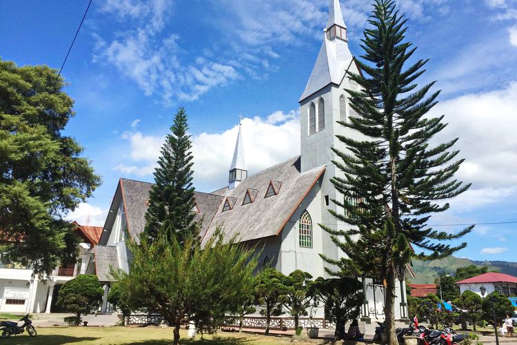 Gereja HKBP Balige di Sumatera Utara yang dibangun tahun 1923.