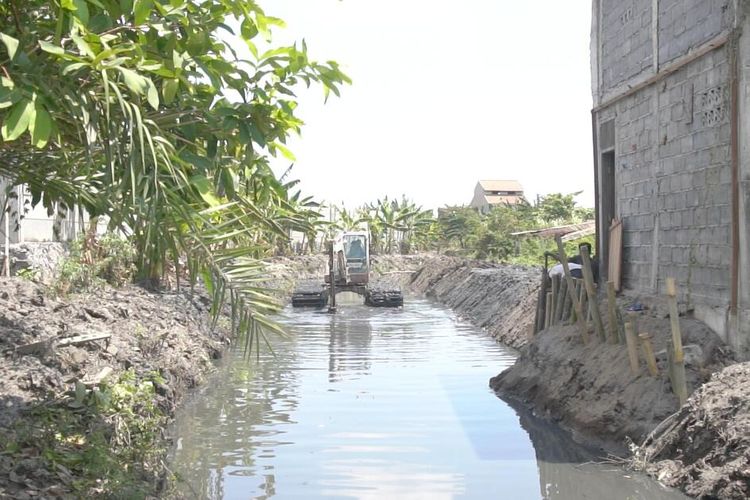 Pengerukan Kali Sringin, Asa Warga Genuk Semarang Terhindar dari Ancaman Banjir