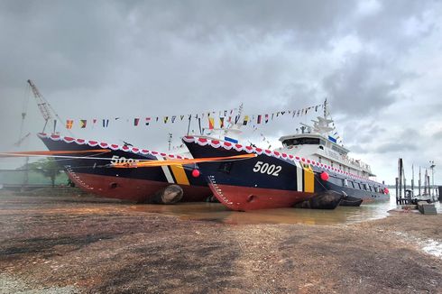 KKP Luncurkan 2 Kapal Pengawas Baru Berkecepatan Tinggi