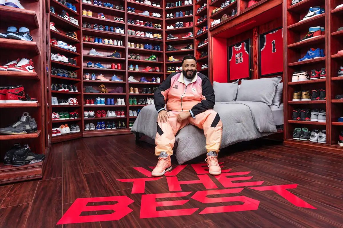 Private Room berisi koleksi sneaker DJ Khaled