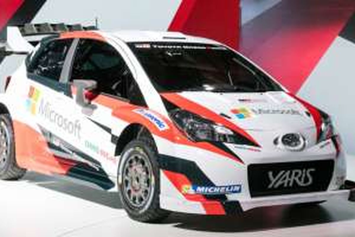 Toyota memperkenalkan Yaris untuk World Rally Championship 2017 di Paris Motor Show 2016.