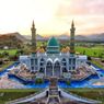 Melihat Kemegahan Masjid Agung Darussalam di Sumbawa Barat, Dikelilingi Kolam