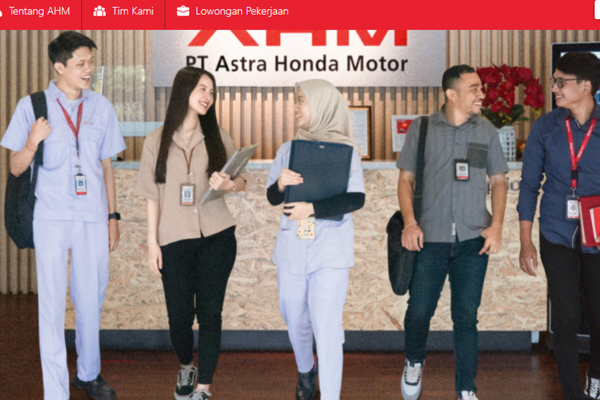 PT Astra Honda Motor membuka lowongan kerja bagi lulusan S1.