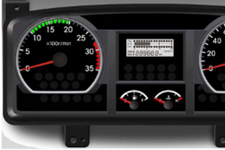 Tachometer truk