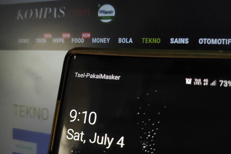 Network Name Telkomsel berubah menjadi Tsel-PakaiMasker