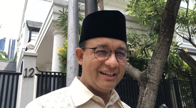 Anies Baswedan Silaturahmi ke Rumah Jusuf Kalla