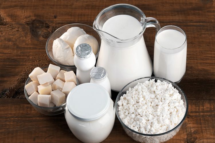 Produk susu dan olahannya merupakan salah satu bahan makanan yang menyebabkan gas tinggi.