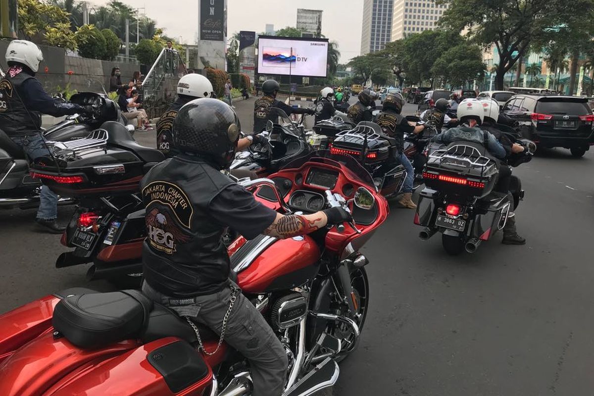 Kegiatan touring juga memiliki standar agar dapat berjalan dengan aman dan lancar