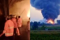 Pabrik CPO di Kota Metro Terbakar, Warga Dengar Ledakan