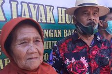 Wajah Nenek 75 Tahun Semringah Saat Gubuk Reyot Miliknya Didatangi TNI