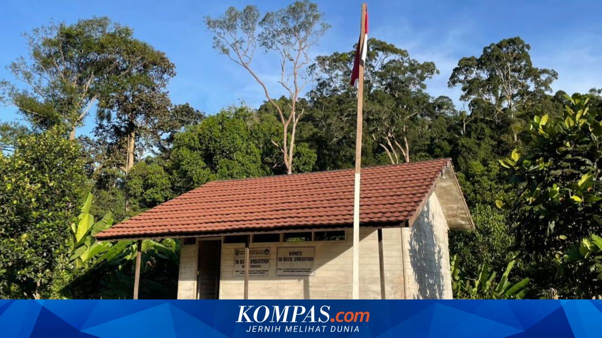 SDK Ambatunin Kalsel Tanpa Listrik dan Perpustakaan, Guru Rela Menginap karena Akses Sulit