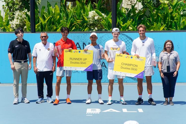 Seri 4 ITF M15 Tuntas: Ganda Putra Indonesia Runner Up, Wakil India Juara Tunggal Putra