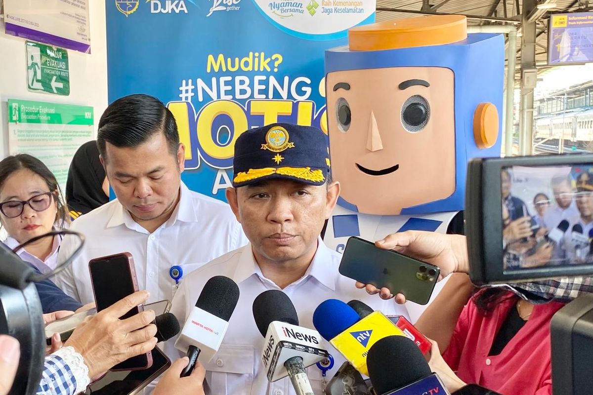 Pelepasan Perdana KA Motis Lebaran 2026, 245 Motor Diberangkatkan ke Lempuyangan