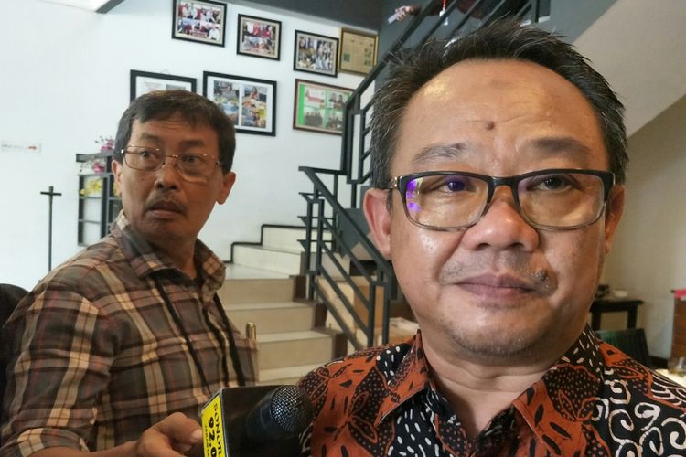 Sekretaris Jenderal Pimpinan Pusat Muhamadiyah, Abdul Muti ketika ditemui di Gado-gado Boplo‎, Jalan Gereja Theresia 41 Menteng, Jakarta Pusat, Sabtu (9/12/2017). 