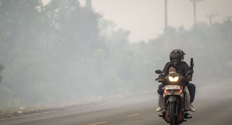 22 Penerbangan Bandara Soetta-Kalimantan Dibatalkan Imbas Asap Karhutla