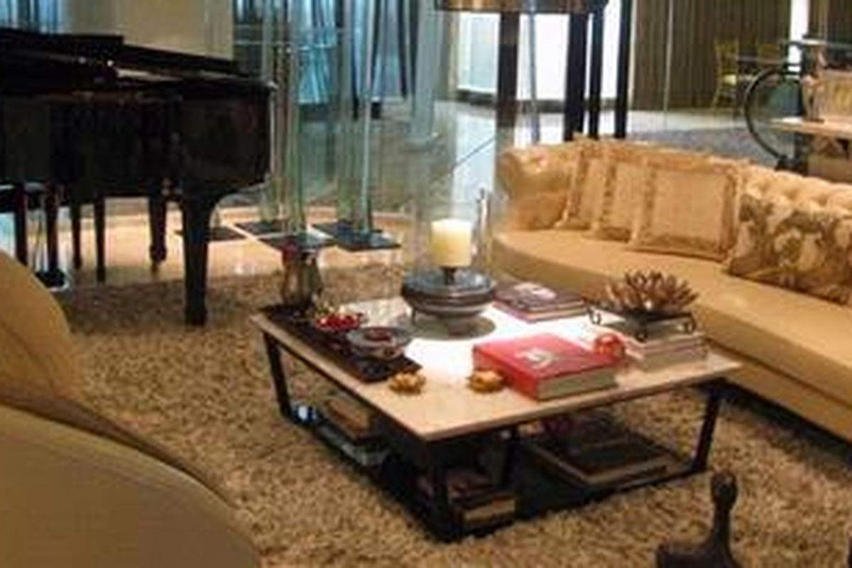 Desain interior apartemen high-end di Jakarta Barat