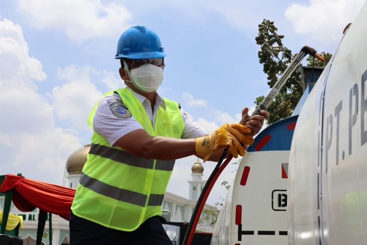 Pemotongan truk ODOL di Riau oleh Kementerian Perhubungan