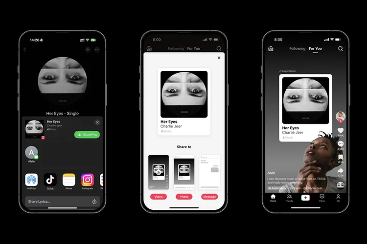 Spotify dan TikTok Makin Akrab, Ada Fitur Baru Bikin Mudah Share Lagu