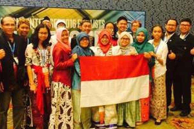 Kontingen asal Indonesia di ajang ISEF 2016