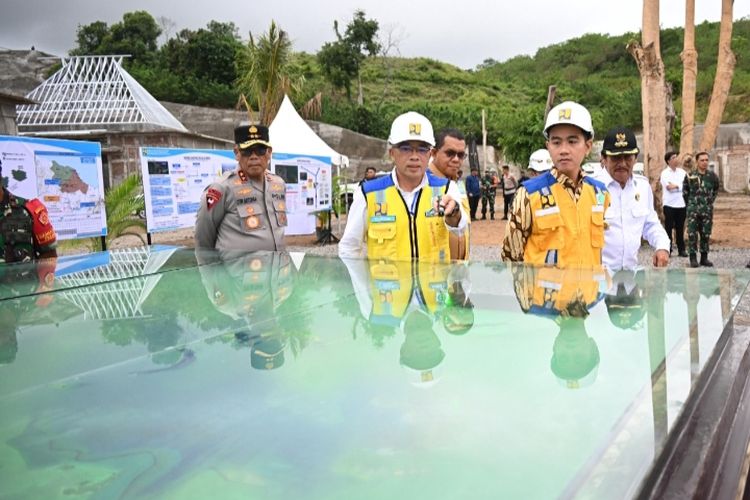 Gibran Minta Proyek Bendungan Lambo Nagekeo Dipercepat