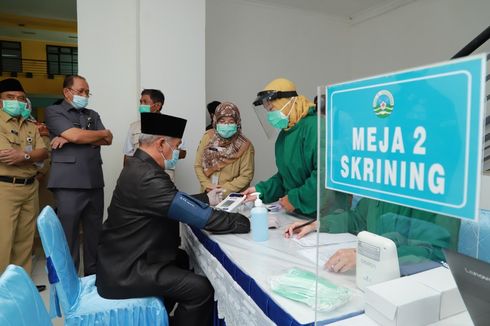 Hanya 3 Pejabat di Kebumen yang Lolos Skrining Vaksinasi Covid-19