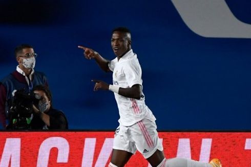 Real Madrid Vs Real Sociedad, Catatan Bersejarah Vinicius Selamatkan Wajah Zidane